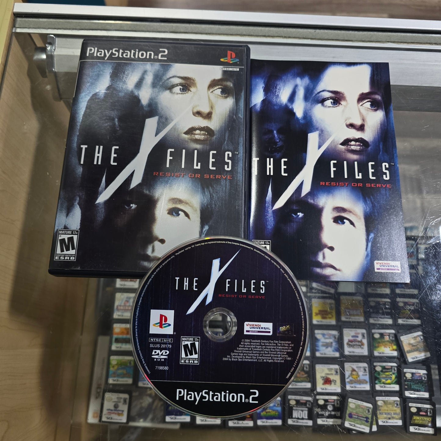 X-Files Resist or Serve Playstation 2
