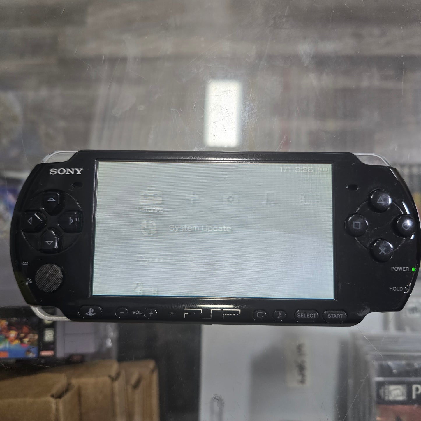 Black PSP JPN SYSTEM (Region Free)