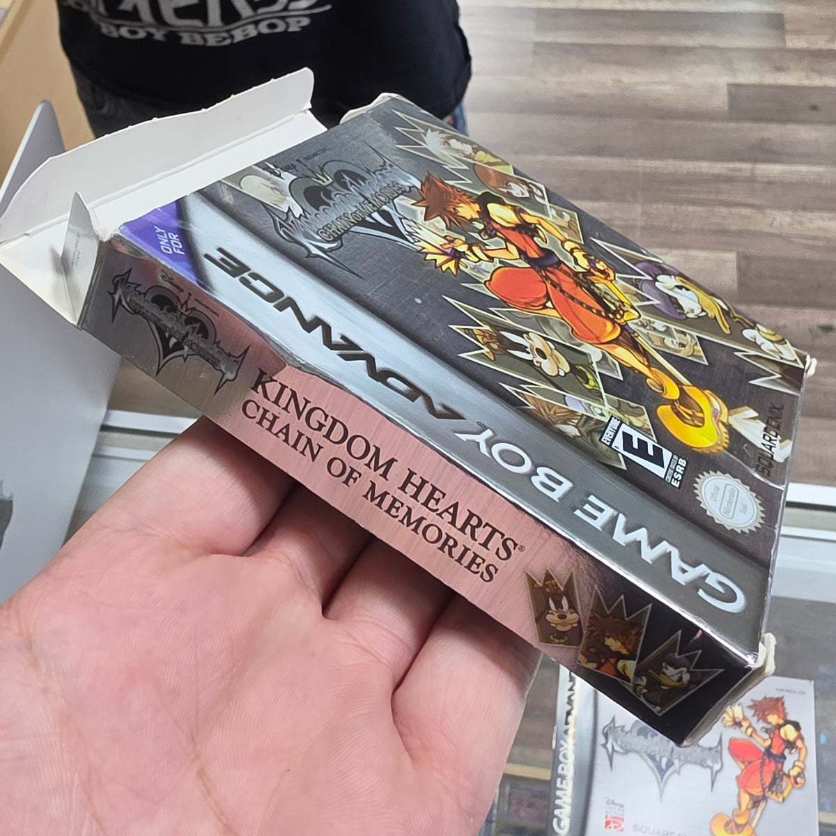 Kingdom Hearts Chain of Memories with Box and Manual