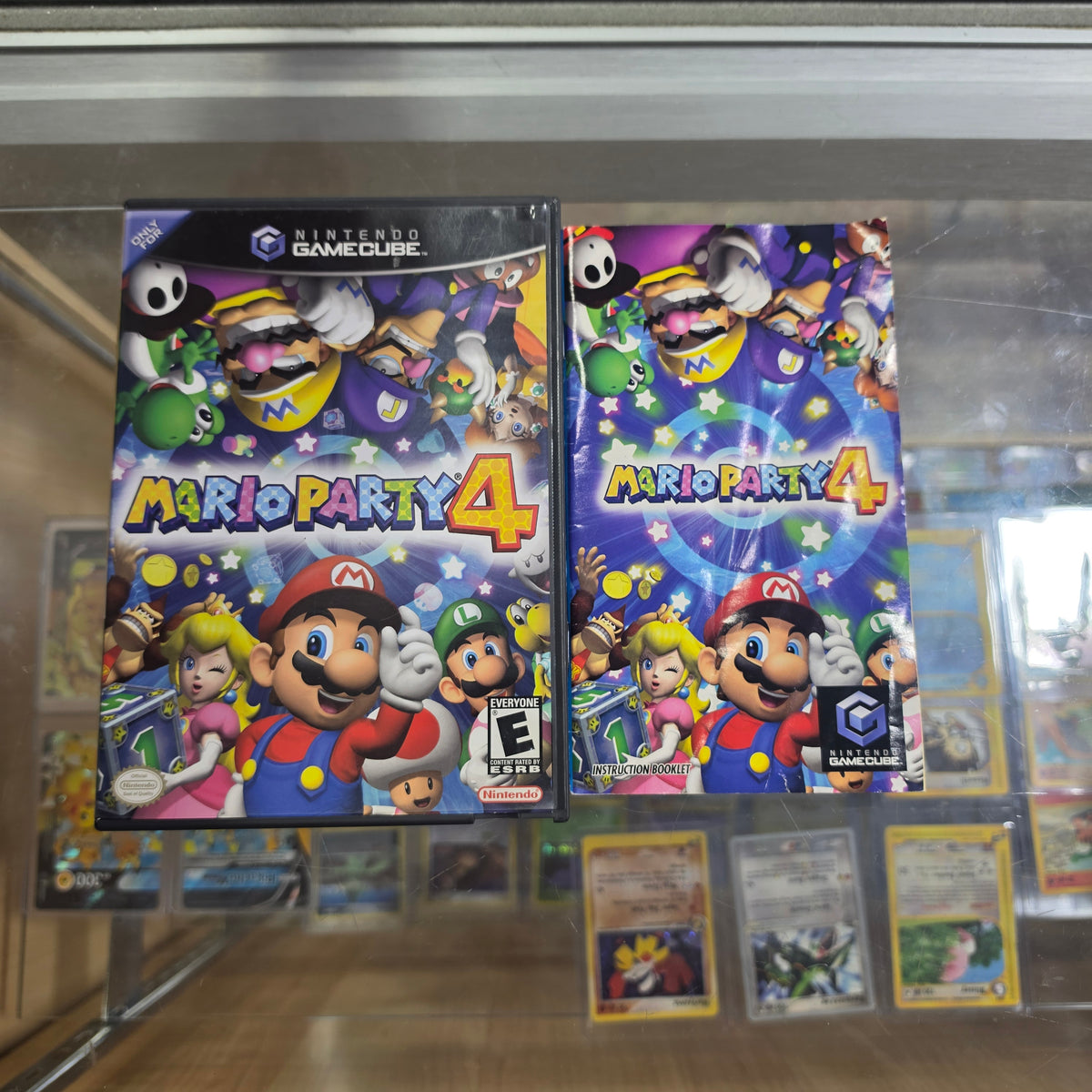 Mario Party 4 (COVER ART and Manual ONLY) Nintendo GameCube