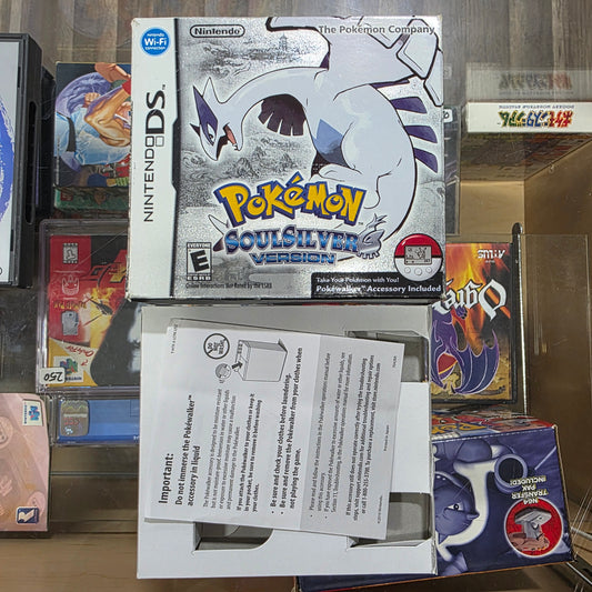 Pokémon SoulSilver (Authentic)(Big Box) [No Poké Walker] Nintendo DS