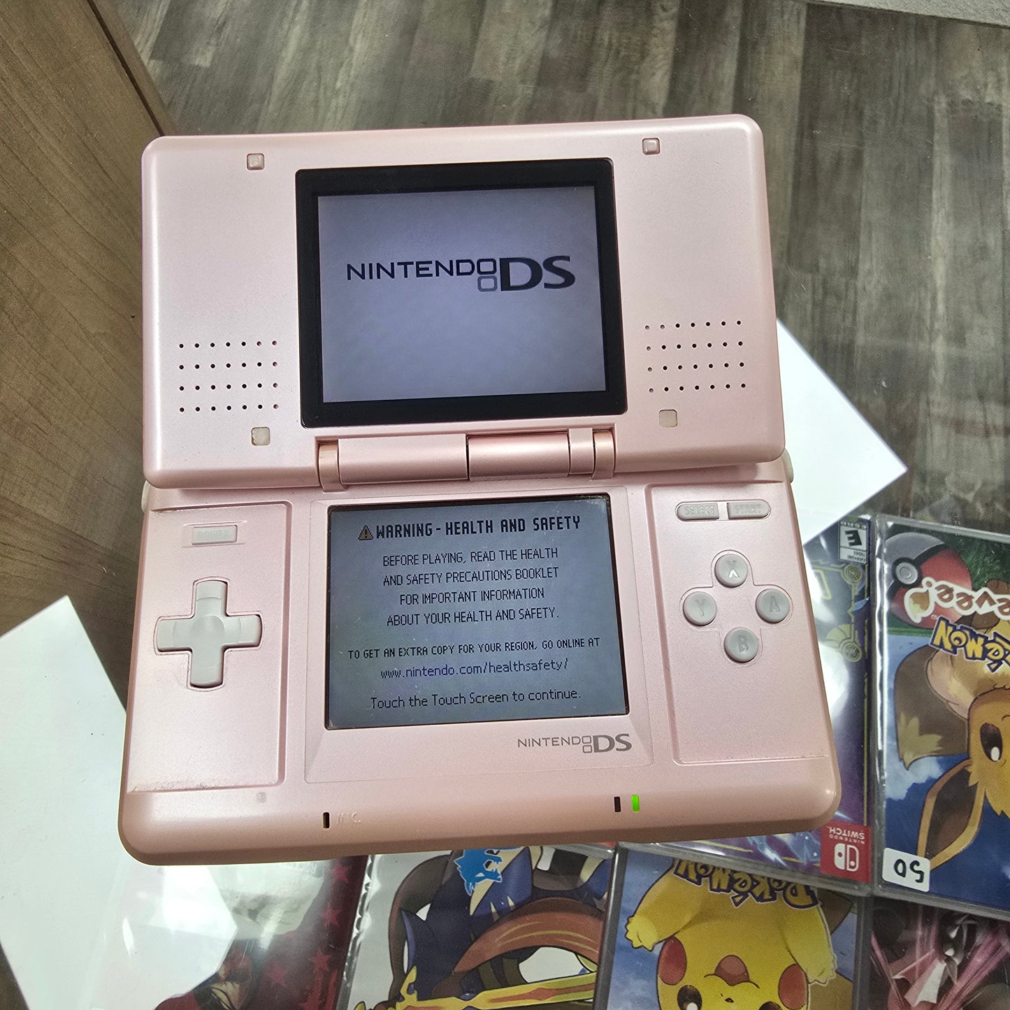 Pink Nintendo DS System Original with Charger