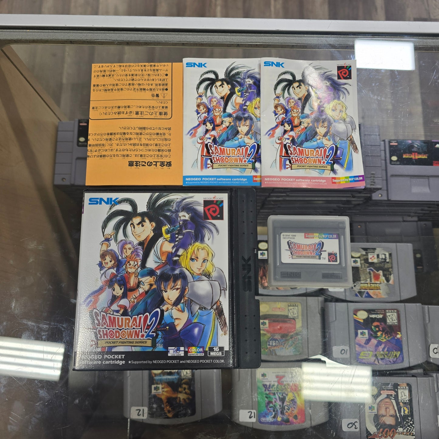 Samurai Shodown! 2 PAL Neo Geo Pocket Color