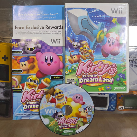 Kirbys Return To Dream Land Nintendo Wii