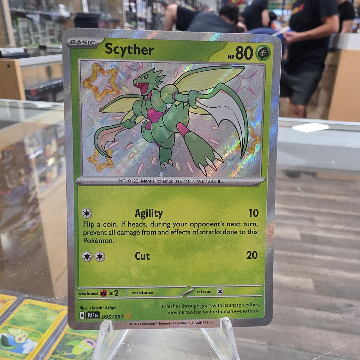 (NM)  Scyther - SV: Paldean Fates