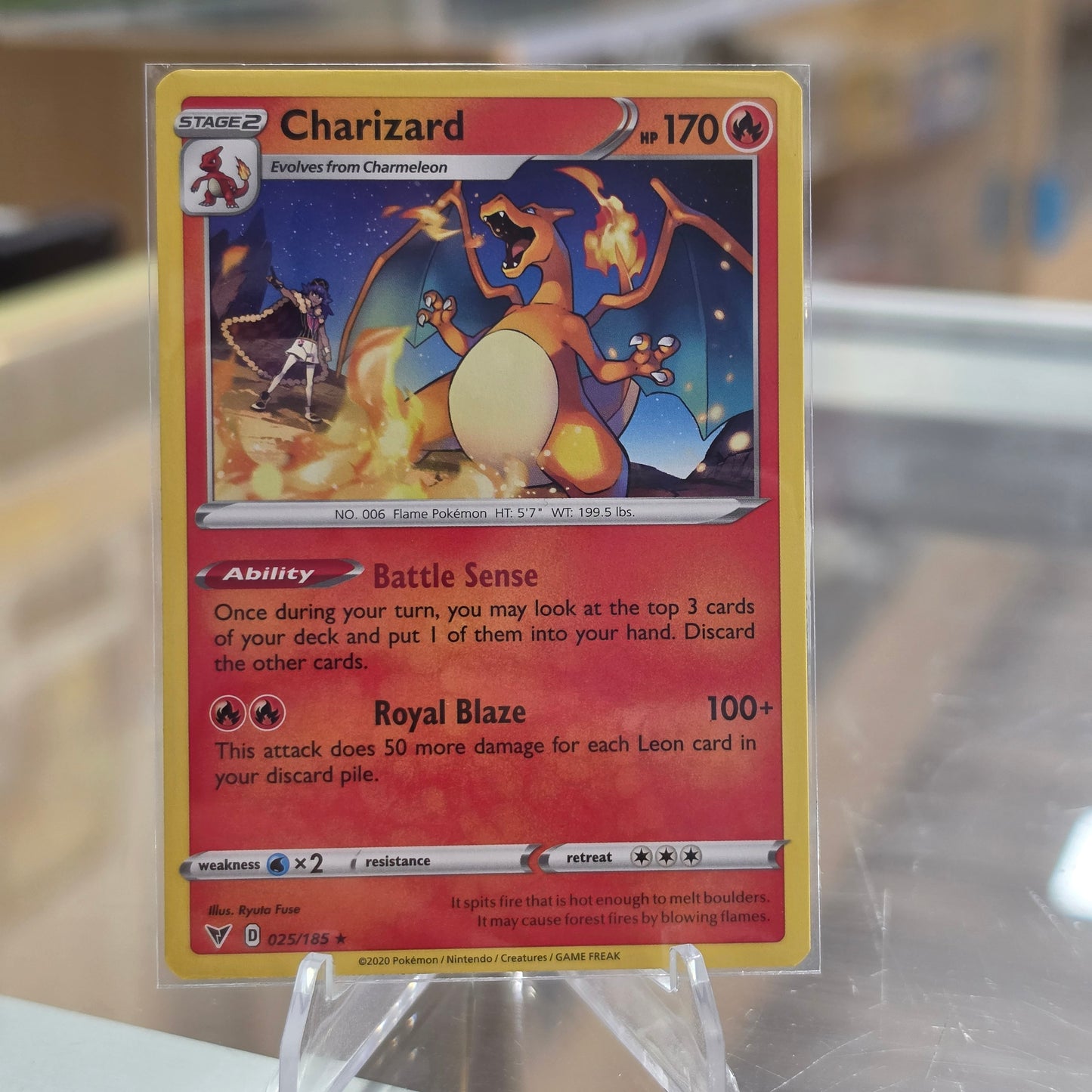 Charizard - SWSH04: Vivid Voltage (NM)