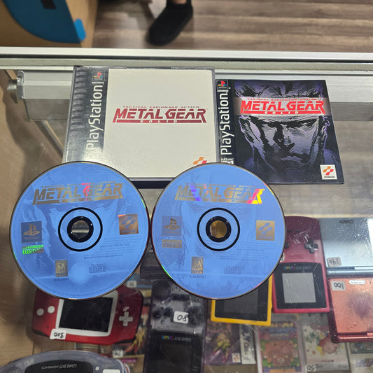 Metal Gear Solid with Registration Card Playstation 1