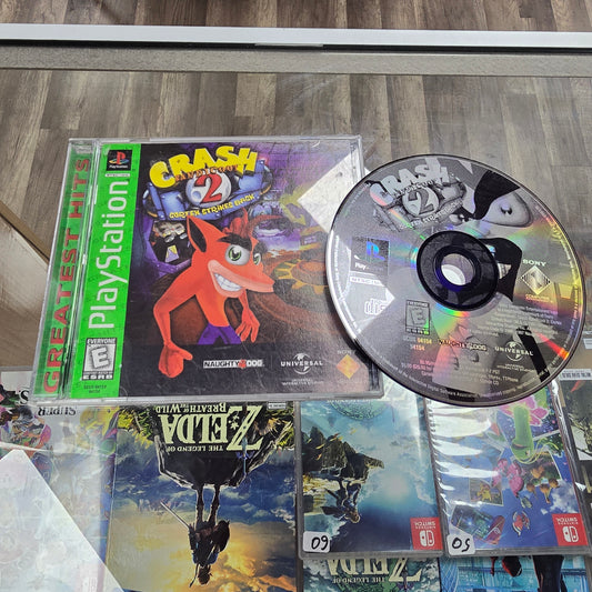 Crash Bandicoot 2 Cortex Strikes Back PlayStation 1