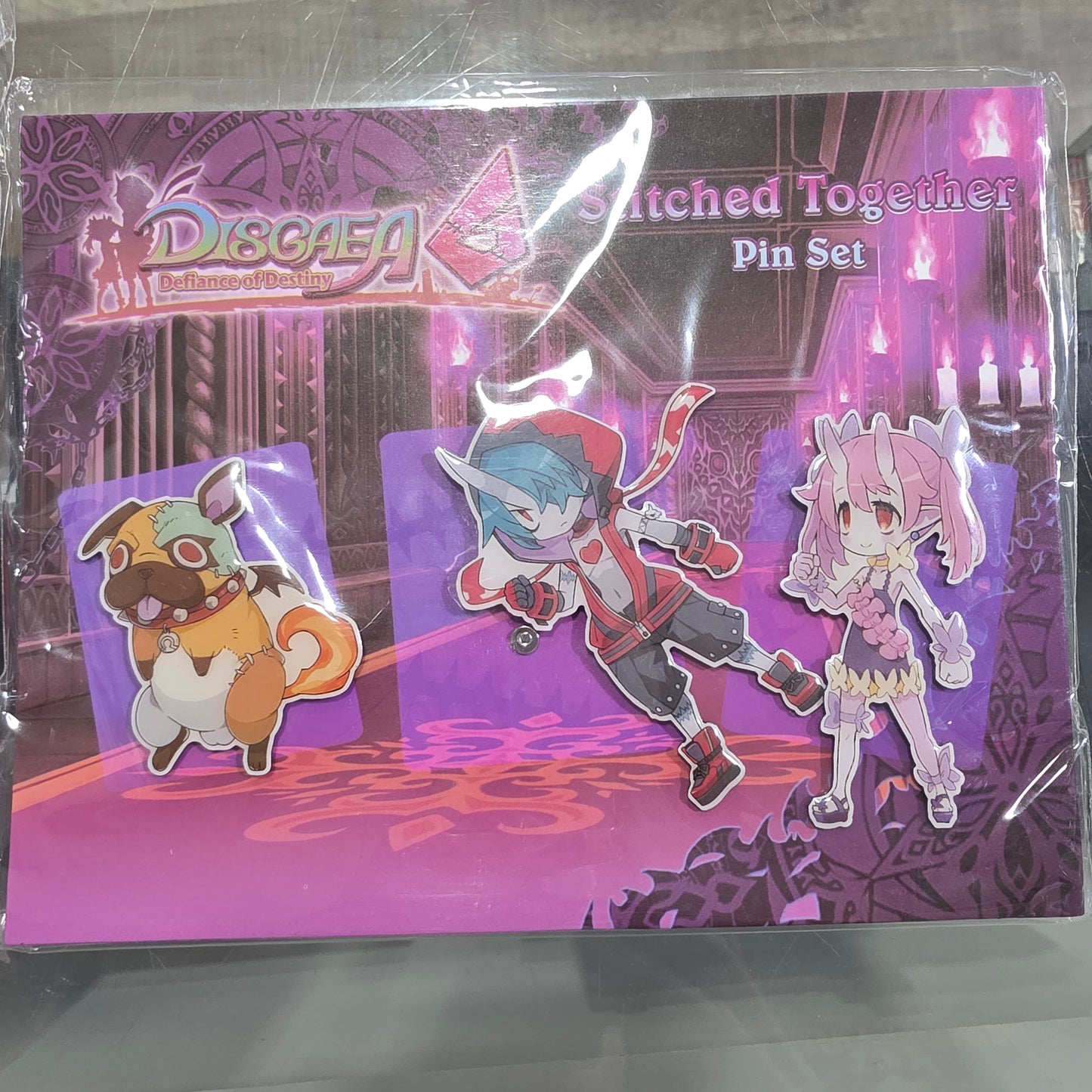 New Sealed Disgaea 6 Defiance Of Destiny Limited Edition Nintendo Switch [With Pins And Banner]