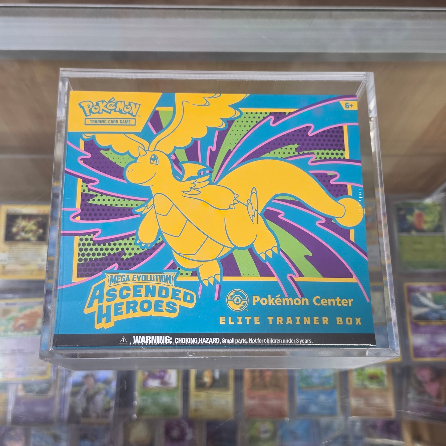 Ascended Heroes Pokemon Center Elite Trainer Box (Exclusive) (UNOPENED) with Acrylic Case