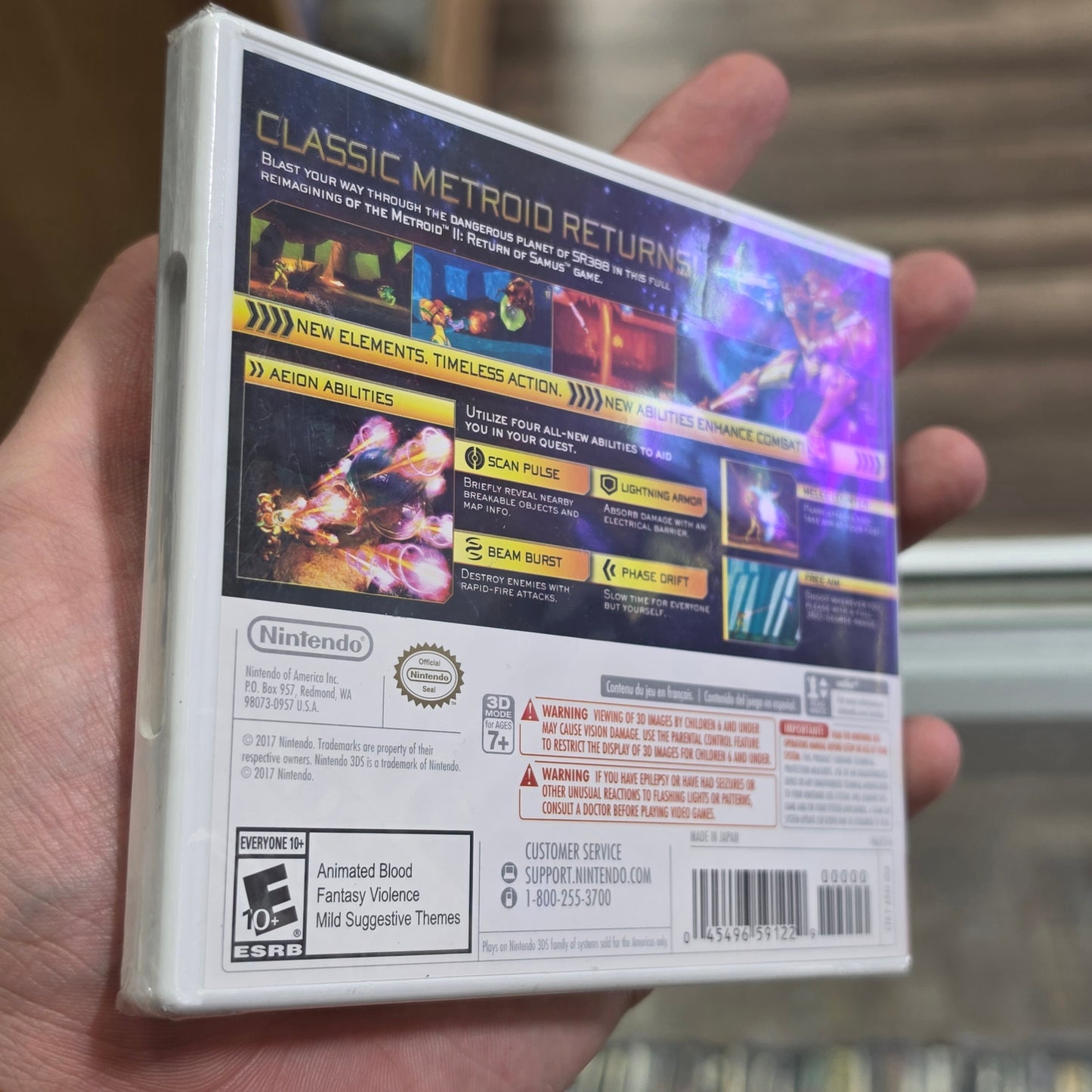 Metroid Samus Returns (SEALED) Nintendo 3DS