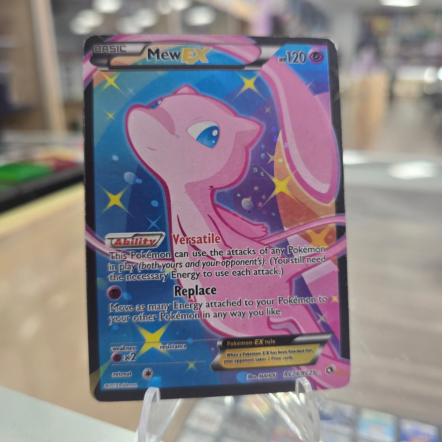 Mew EX (Full Art) - Legendary Treasures: Radiant Collection (HP)
