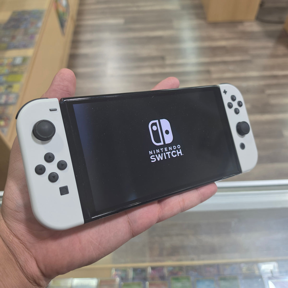 (0864) Nintendo Switch OLED System with Charger and Dock