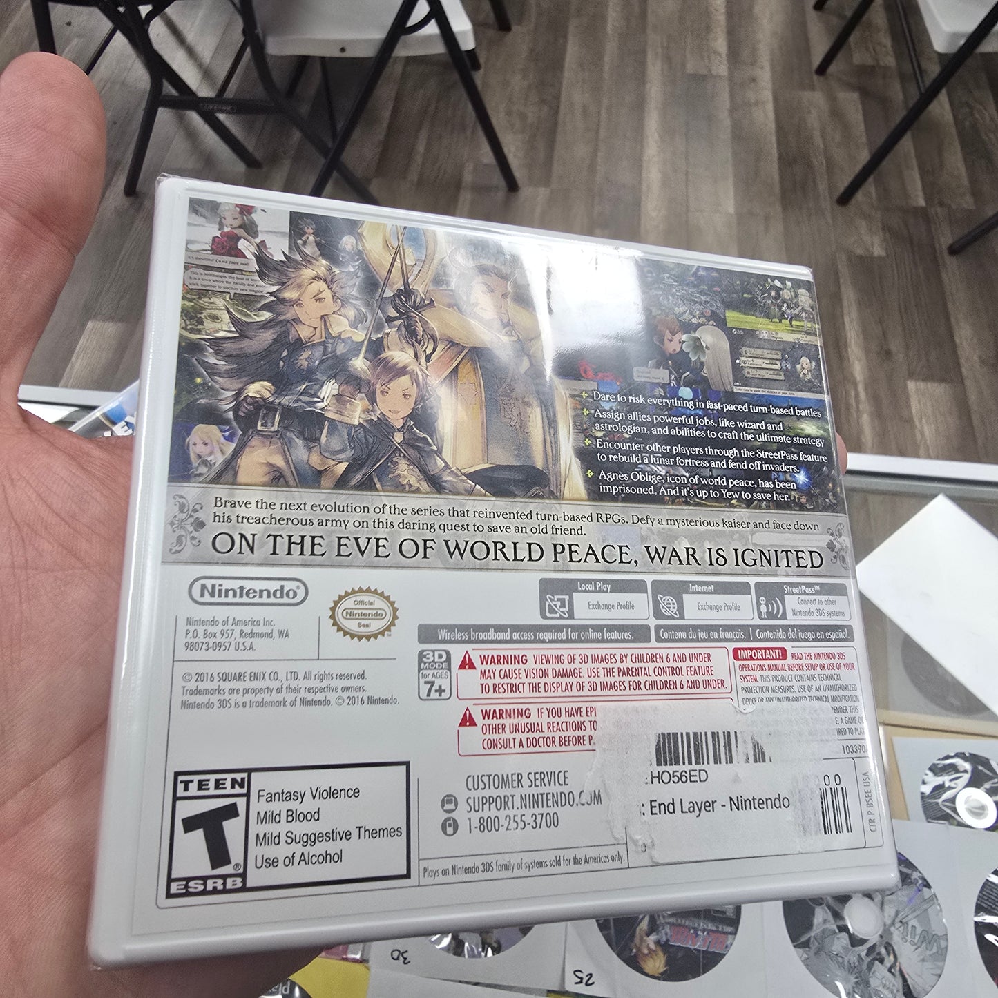 Bravely Second: End Layer NEW SEALED Nintendo 3DS