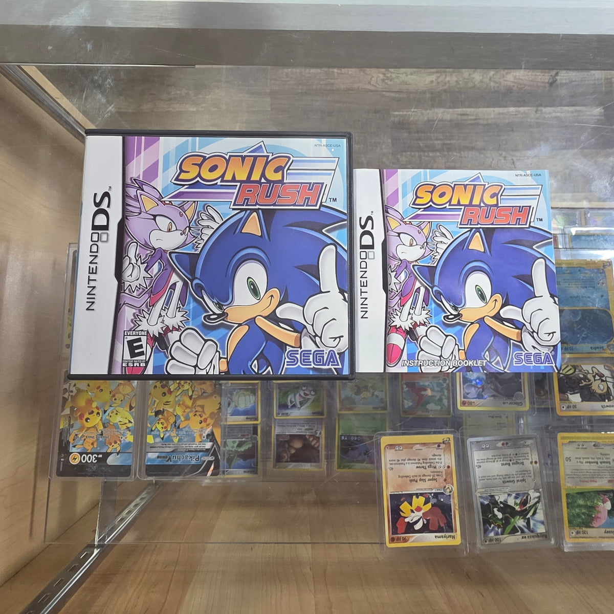 Sonic Rush Nintendo DS (Case and Manual Only)