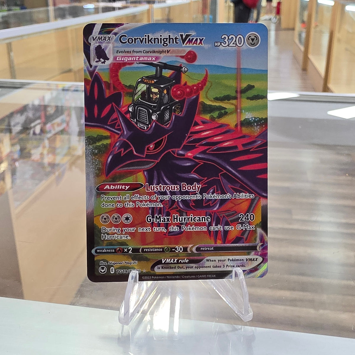(NM) Corviknight VMAX - SWSH12: Silver Tempest Trainer Gallery
