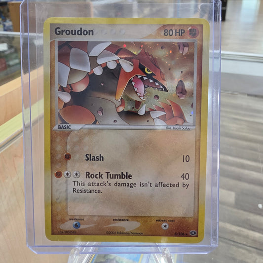 Groudon - 005/106 - EX Emerald (NM)