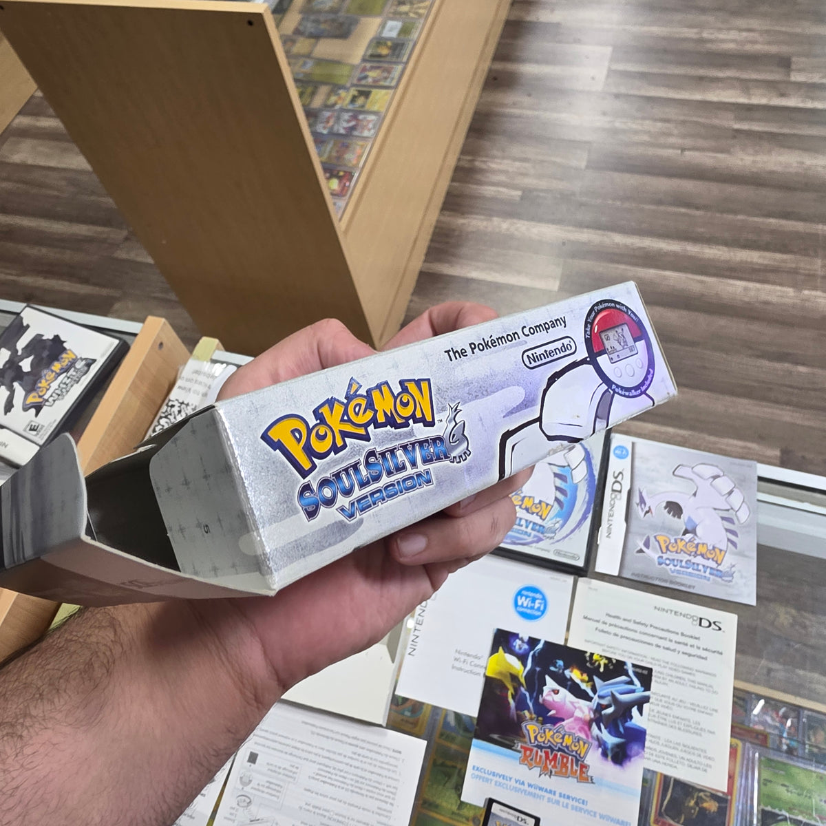 Pokemon SoulSilver Version [Pokewalker] [Big Box] (Authentic) Nintendo DS