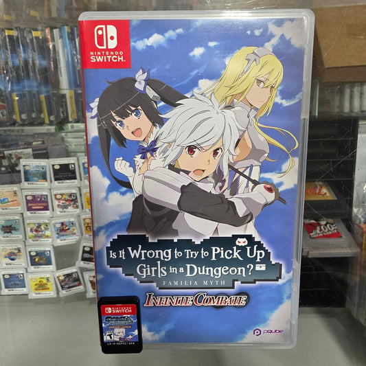 Is It Wrong to Try to Pick Up Girls in a Dungeon? Familia Myth Infinite Combate - Nintendo Switch