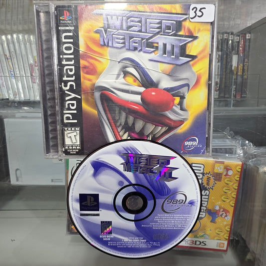 Twisted Metal III Playstation 1