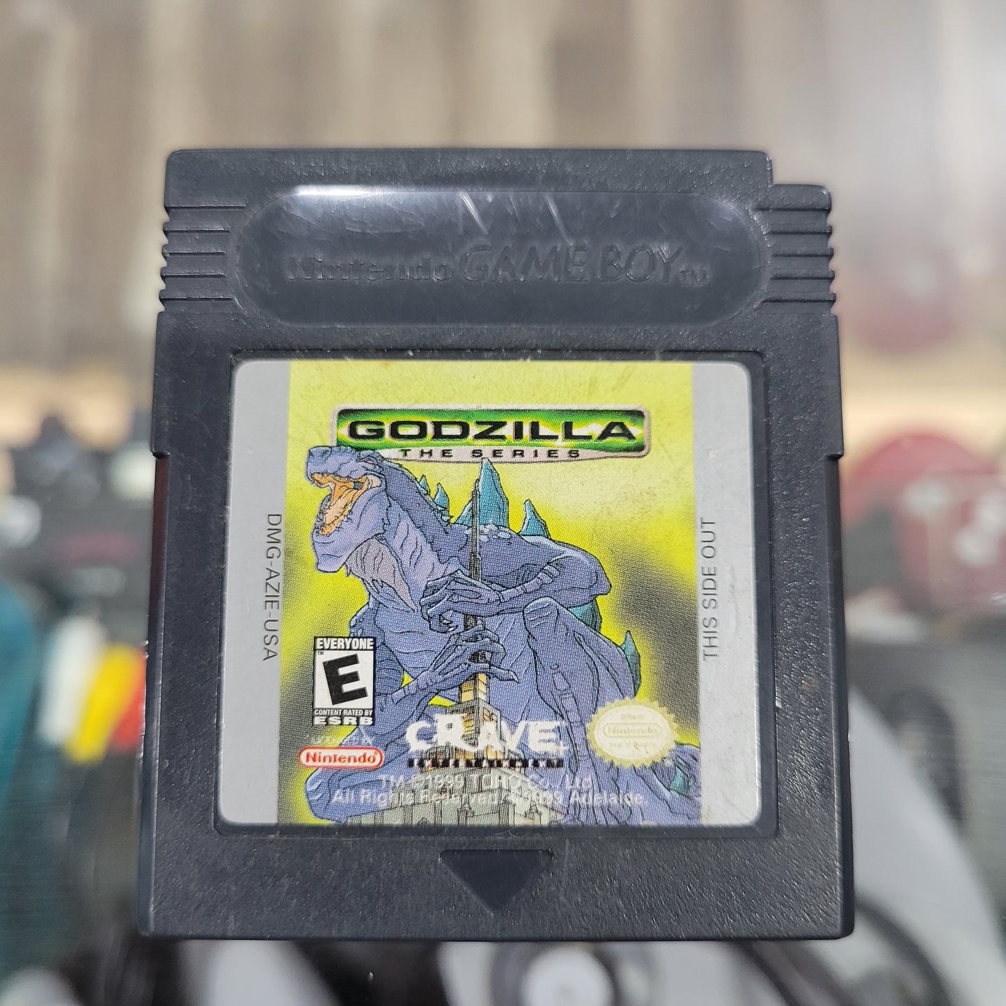 Godzilla The Series Nintendo Gameboy Color