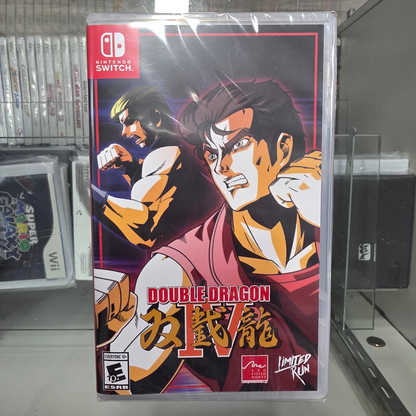 New Sealed Double Dragon IV Nintendo Switch