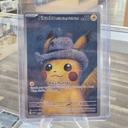 Pikachu with Grey Felt Hat - SV: Scarlet & Violet Promo Cards (NM)