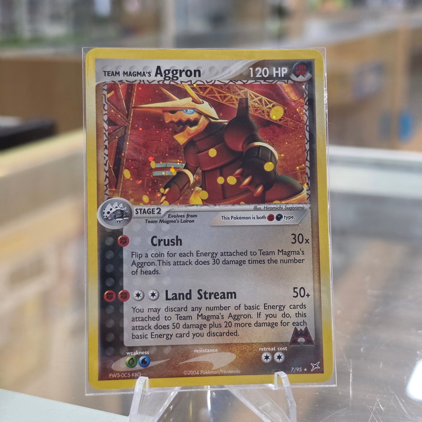 Team Magma's Aggron - Team Magma vs Team Aqua (NM)
