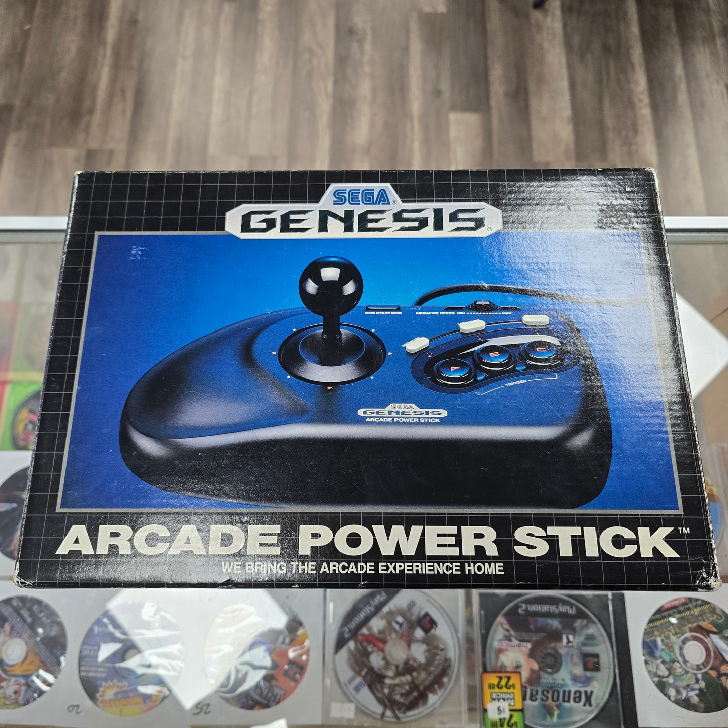 Arcade Power Stick In Box Sega Genesis