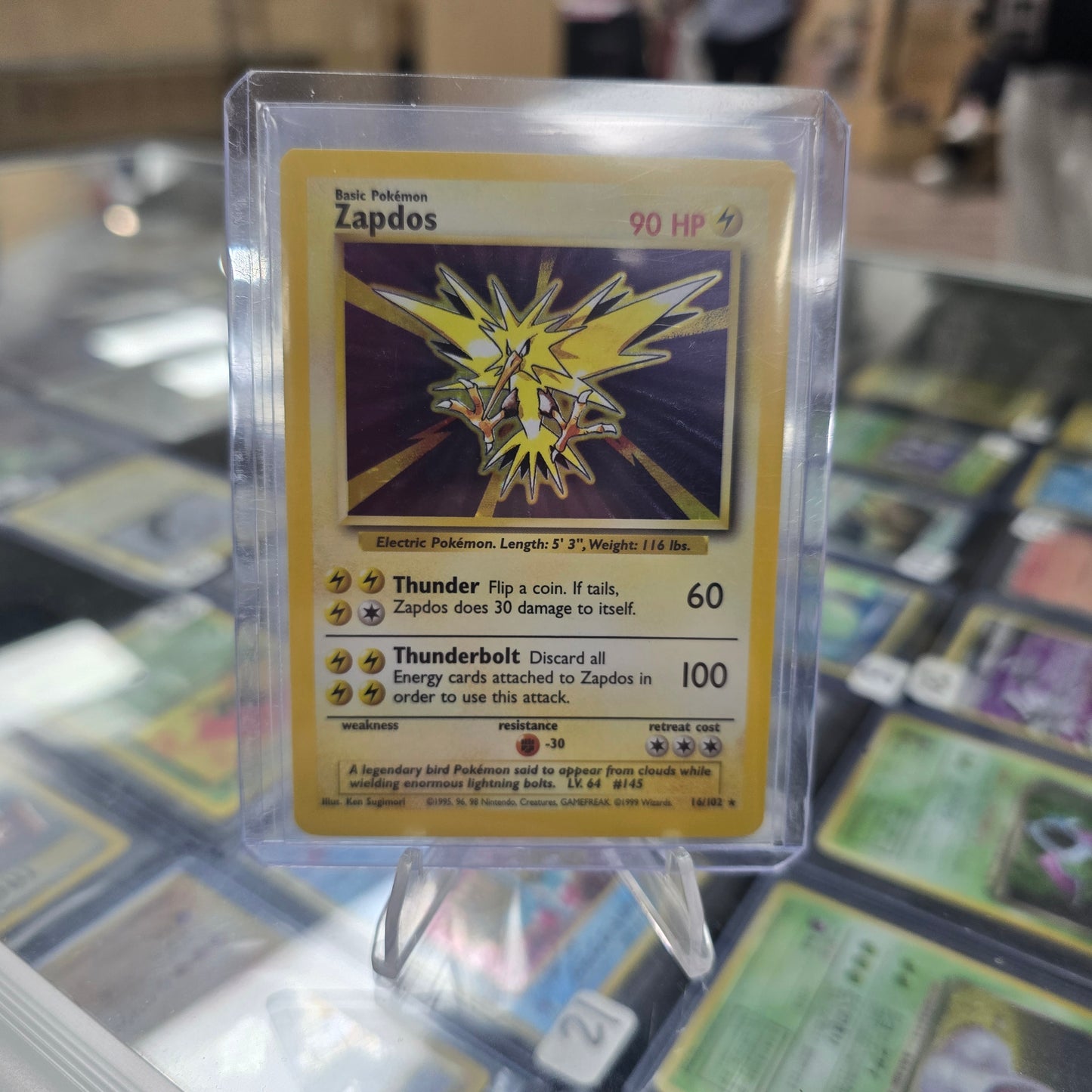 Zapdos - Base Set (LP)
