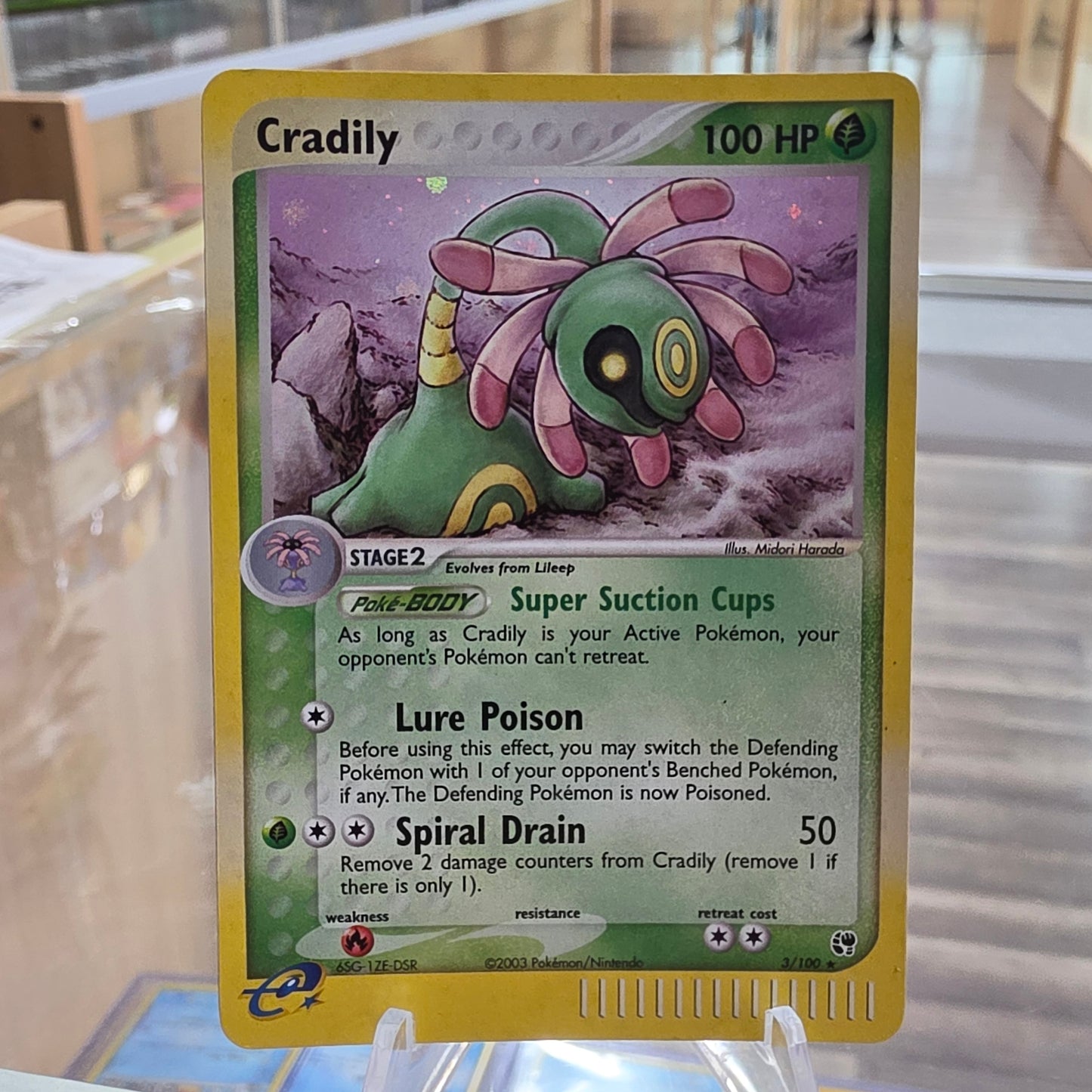 (NM) Cradily - EX Sandstorm