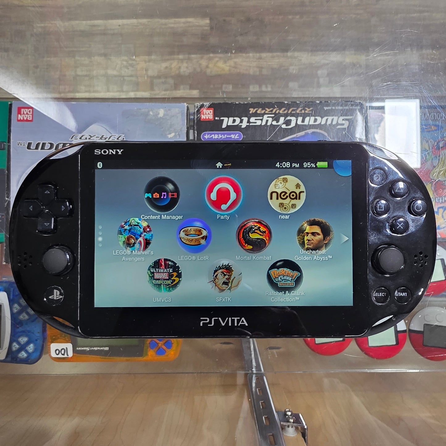Playstation Vita Handheld System Pre Installed Games