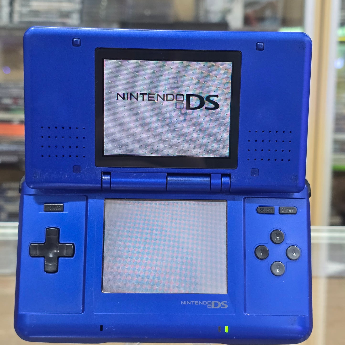 Blue Original Nintendo DS Handheld System with Charger