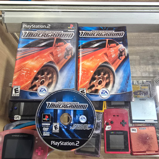 Need for Speed Underground Playstation 2