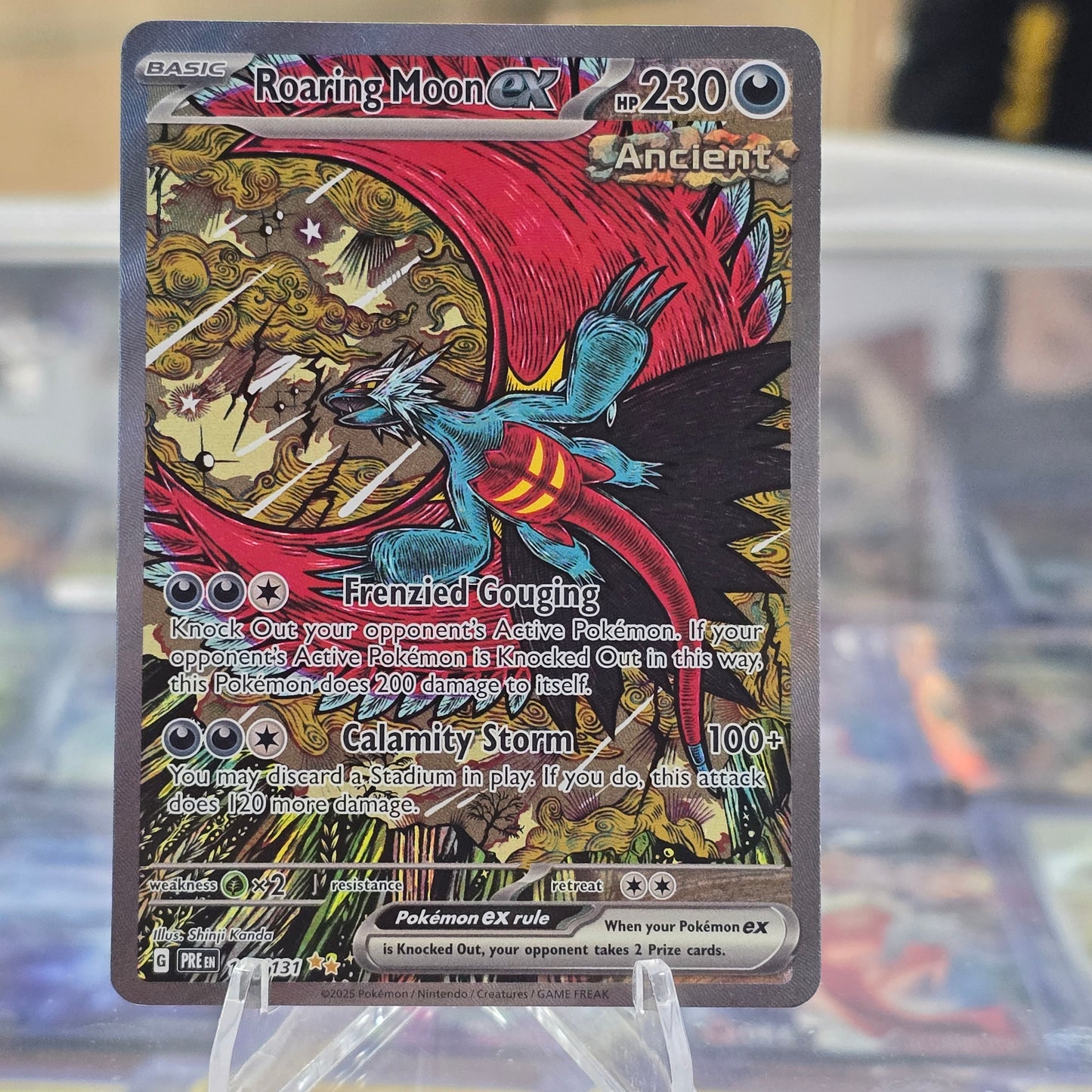 Roaring Moon ex - SV: Prismatic Evolutions (NM)