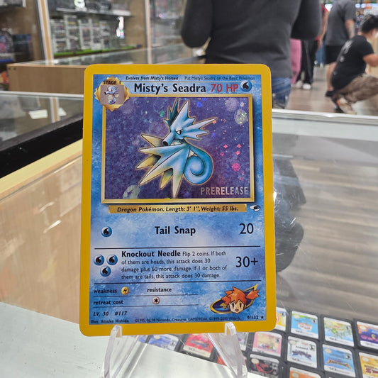 Misty’s Seadra - Prerelease - WoTC Promo (LP)