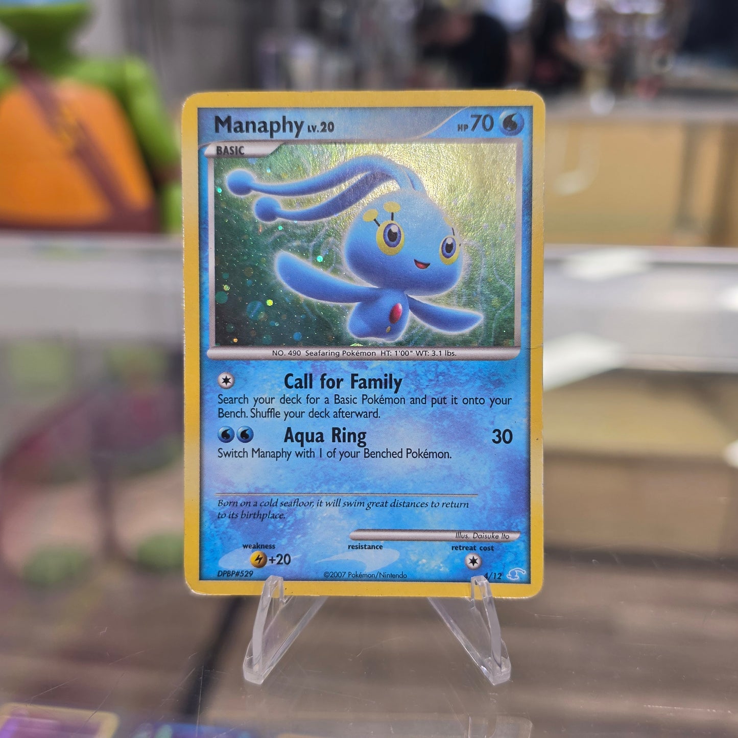 Manaphy - DP Trainer Kit: Manaphy & Lucario (MP)