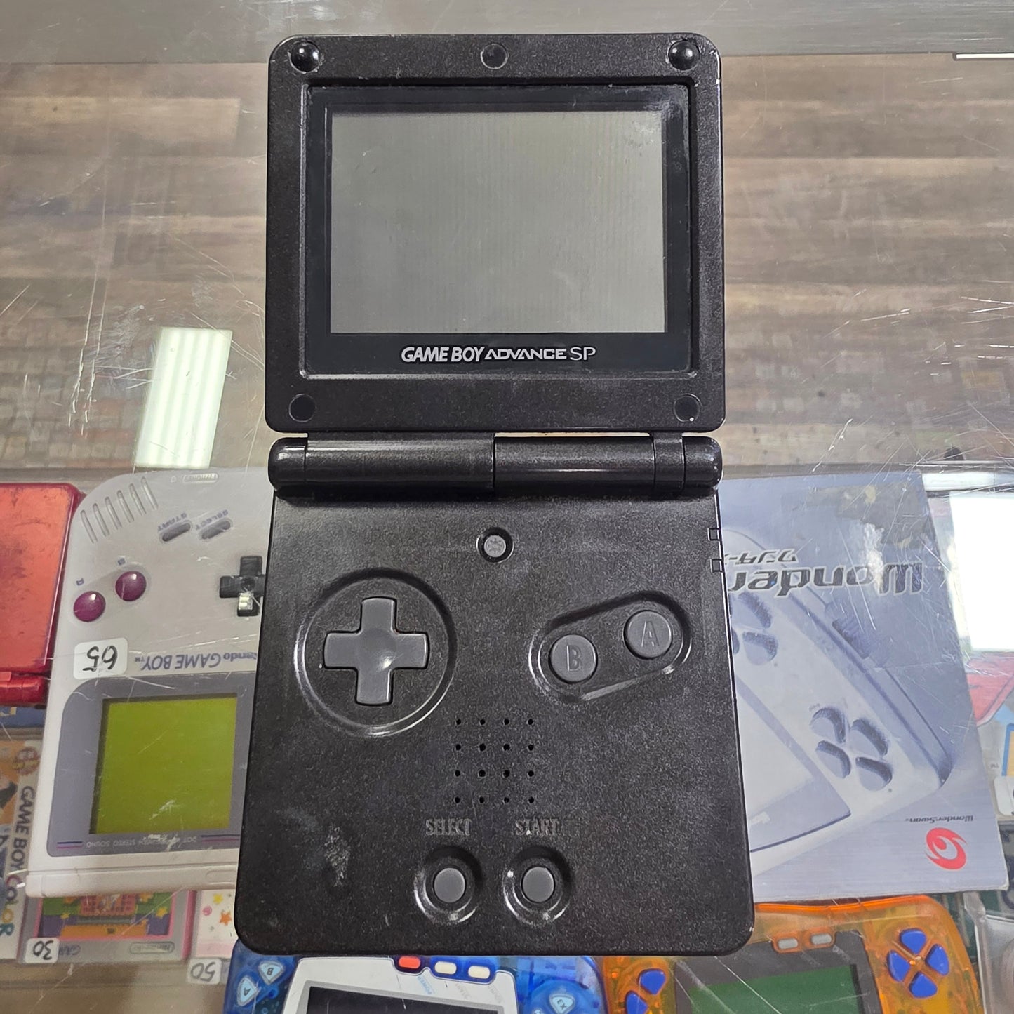 Black Nintendo Gameboy Advance System Handheld [Charger Included]