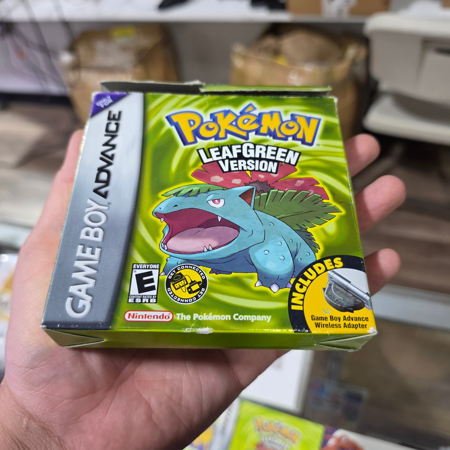 Pokémon LeafGreen (Authentic) Nintendo Gameboy Advance CIB
