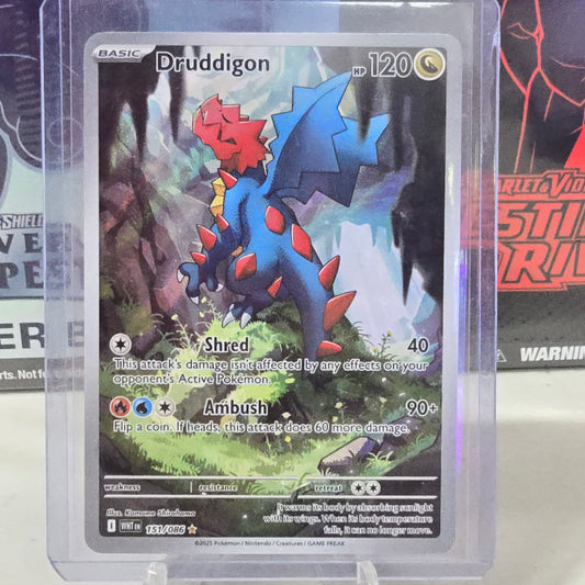 Druddigon - 151/086 - SV: White Flare (NM)