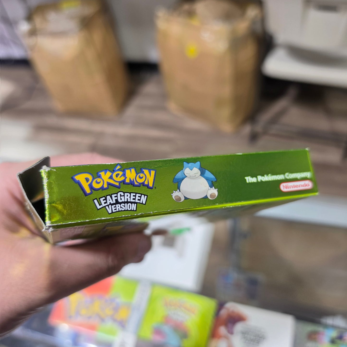 Pokémon LeafGreen (Authentic) Nintendo Gameboy Advance CIB