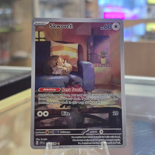 Skwovet - 222/198 - SV01: Scarlet & Violet Base (NM)