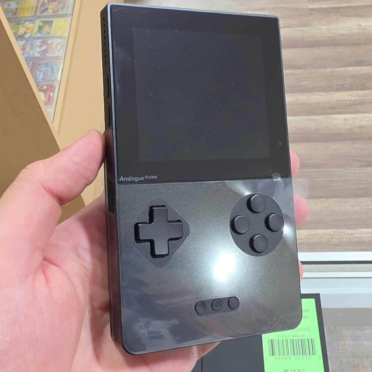 [Black Anodized] Analogue Pocket Handheld System (Like New) with Box