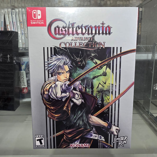 New Sealed Castlevania Advance Collection [Classic Edition] Nintendo Switch