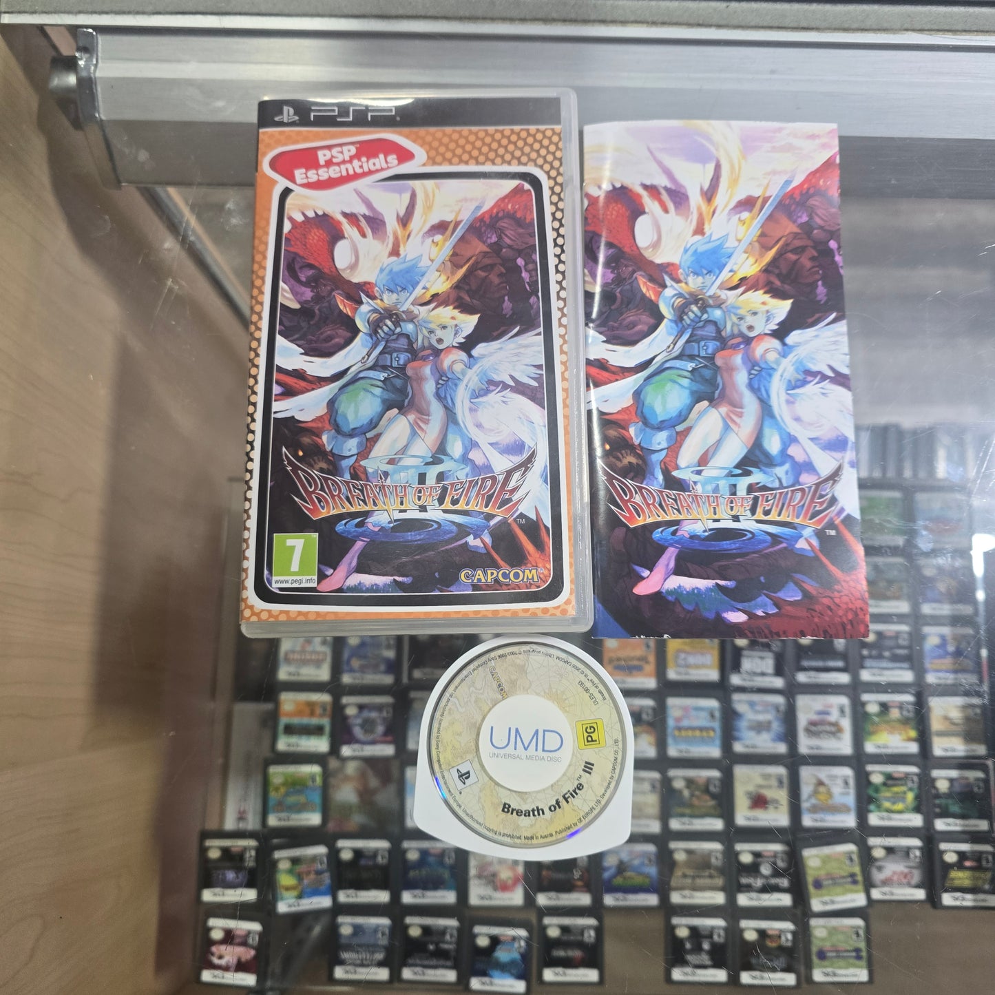 Breath of Fire III PAL PSP