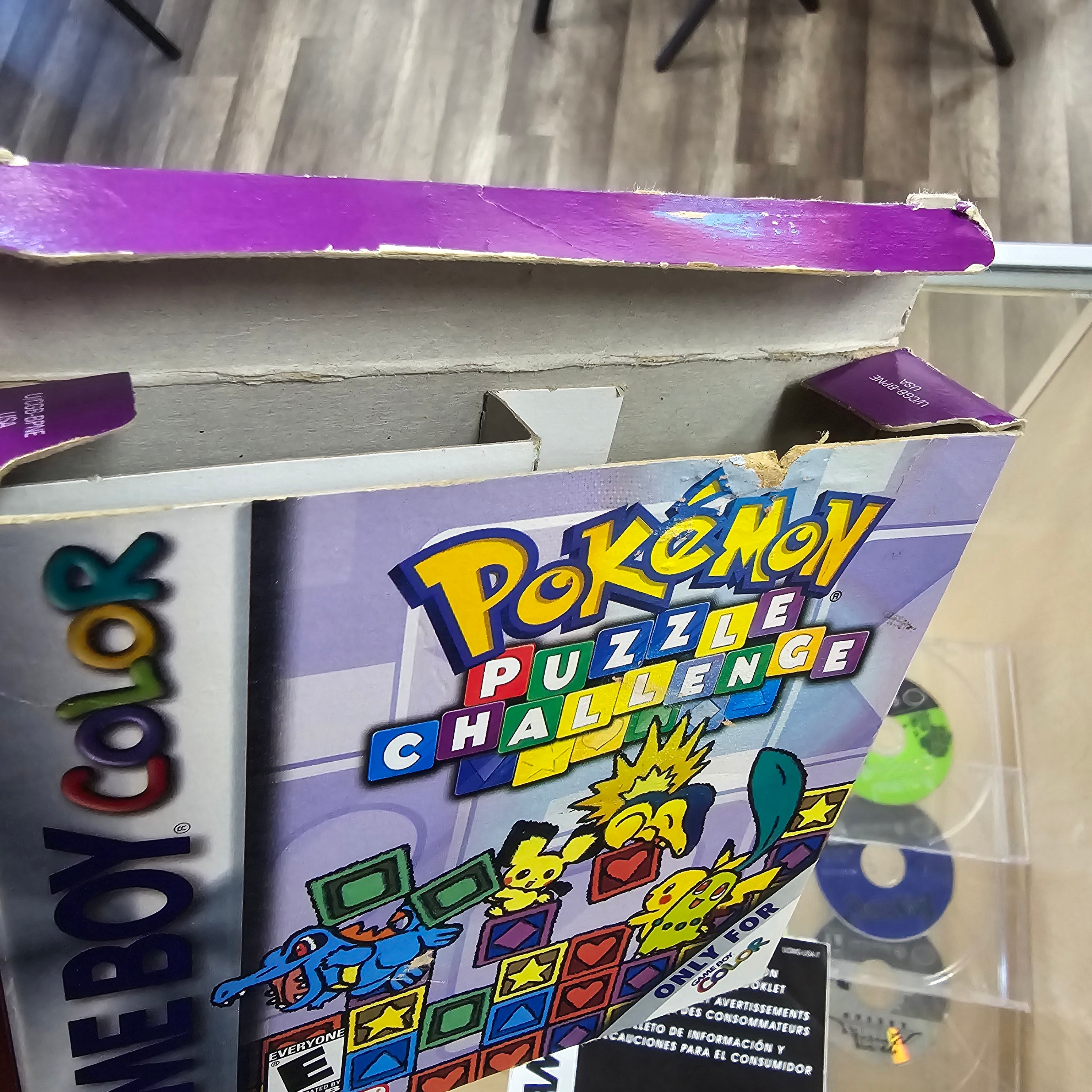 ゲームボーイ カラー専用 ポケモンでパネポン 箱説付き 動作確認