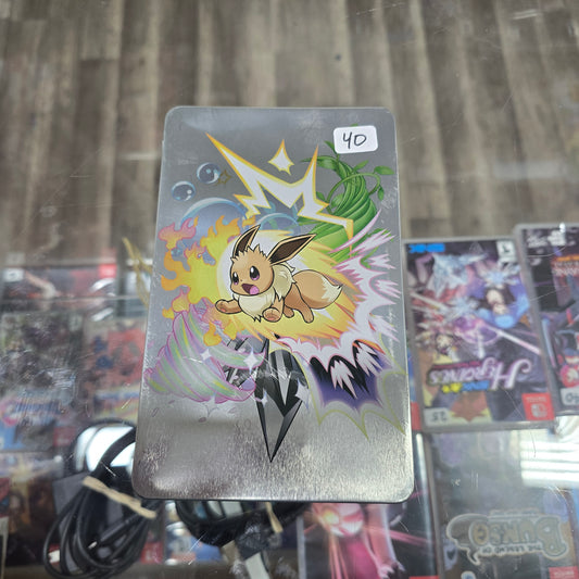 Pokémon Lets Go Pikachu and Eevee Steelbook Case (NO GAME)