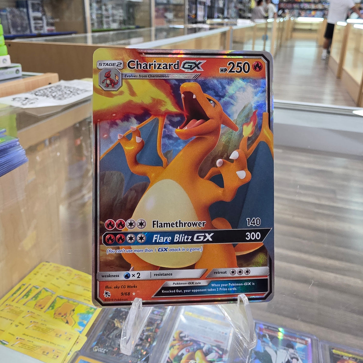 (NM) Charizard GX - Hidden Fates