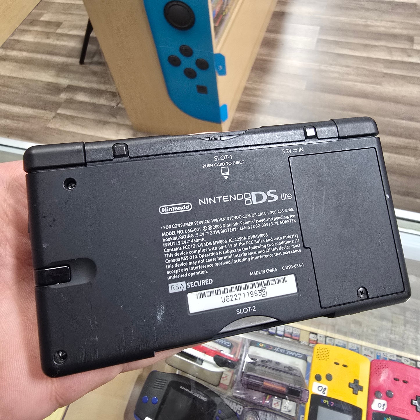 Blue Nintendo DS Lite System Handheld [Charger Included]