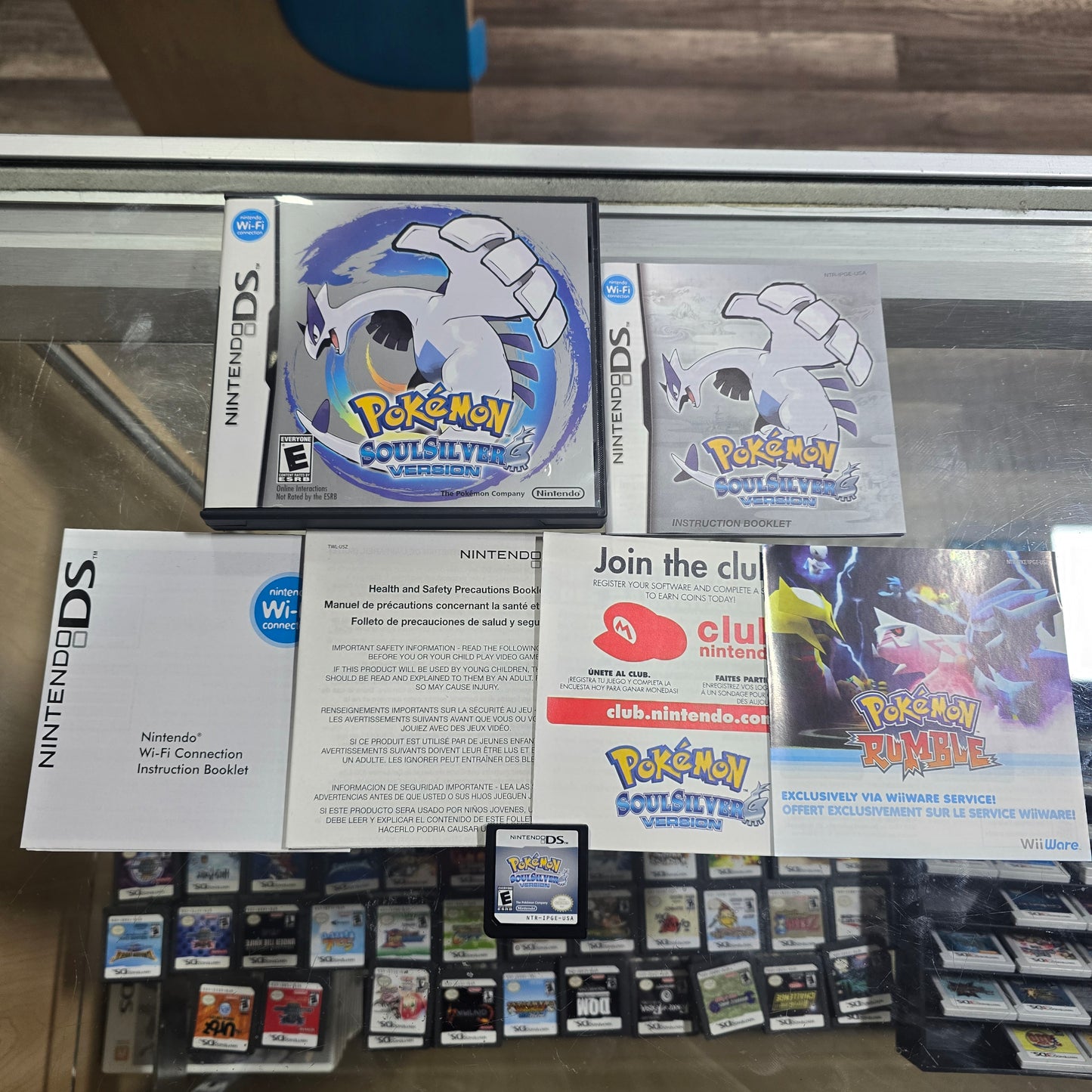 Pokémon SoulSilver (Authentic) CIB Nintendo DS